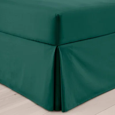 Dunelm Pure Cotton Valance Emerald