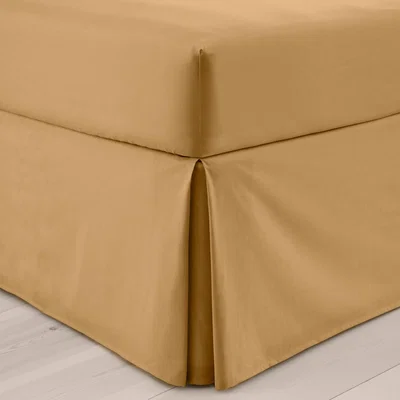 Dunelm Pure Cotton Valance Honey