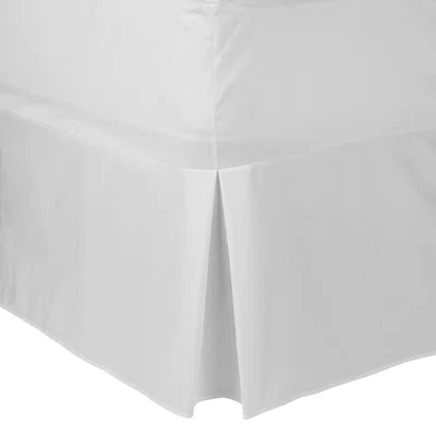 John Lewis John Lewis & Partners Crisp & Fresh 200 Thread Count Egyptian Cotton Centre Pleat Valance Sheet