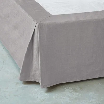 La Redoute Abella Washed Linen Valance Sheet
