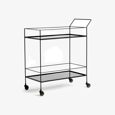 Habitat Habitat Monroe Drinks Trolley - Black