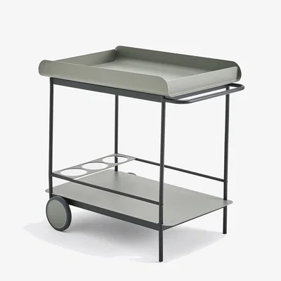 La Redoute Fleury Steel Wheeled Storage Trolley