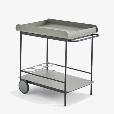 La Redoute Fleury Wheeled Storage Trolley in Steel