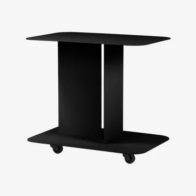 Made in Design Ho Trolley metal black / 60 x 40 x H 54 cm - NOO.MA