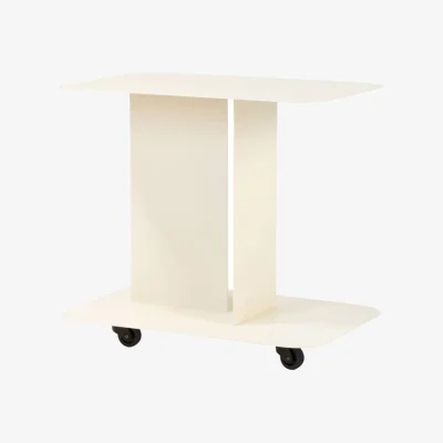 Made in Design Ho Trolley metal beige / 60 x 40 x H 54 cm - NOO.MA