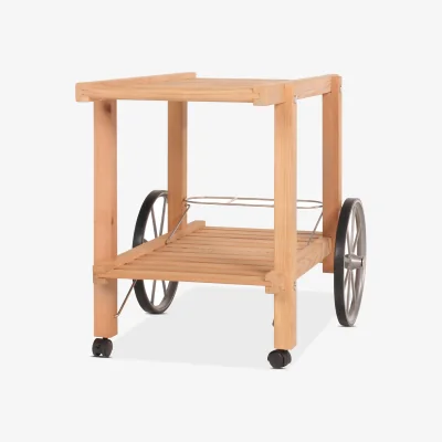 Nordic Nest Fri Form 14 serving cart Redwood 45x77x67 cm