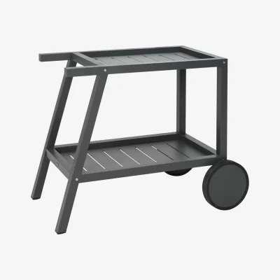 Nordic Nest Brafab Samvaro serving trolley 86x49x69 cm Anthracite