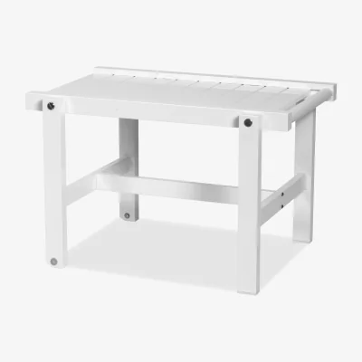 Nordic Nest Fri Form 49 trolley table White 50x46 cm