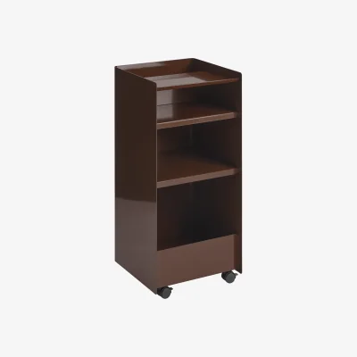 Nordic Nest Muuto Folded Trolley open trolley Dark red 37.4x38.7x37.2 cm