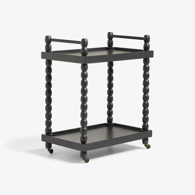 OKA OKA, Kokum Bar Cart - Petrol, Bar Accessories