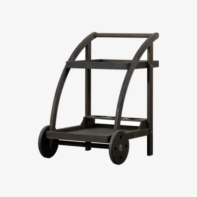 Olivia's Gallery Outdoor Romilly Drinks Trolley Black