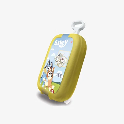 The Range Bluey Trolley by Multiprint ¿ Kids Travel & Activity Case - Yellow