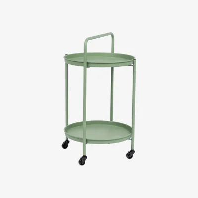 Westwing Garden Drinks Trolley Austin with Tray