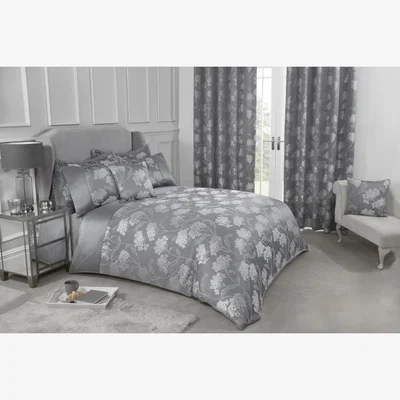 The Range Blossom Duvet Set - Silver / SuperKing