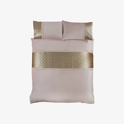 The Range Capri Duvet Set - Blush / Superking