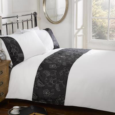 The Range Megan Duvet Set - White / Superking