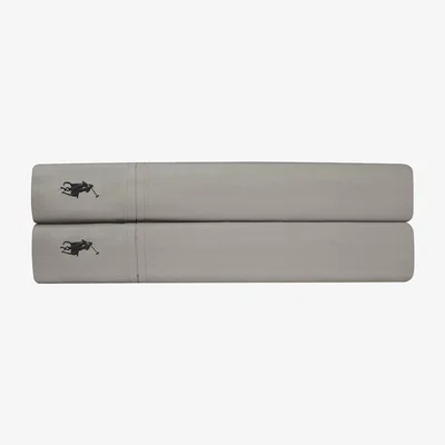 Amara Ralph Lauren Home - Player Flat Sheet - Pebble - King/Super King