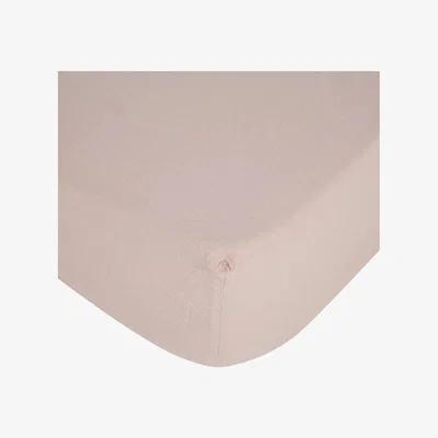 Amara Lo De Manuela - Pure Washed Cotton Fitted Sheet - Pink - King
