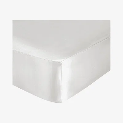 Amara Essentials - Pure Silk Fitted Sheet - Oyster - King
