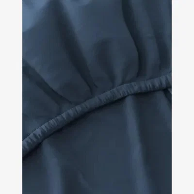 Marks & Spencer M&S Egyptian Cotton 400 Thread Count Extra Deep Fitted Sheet - 5FT - Navy, Navy