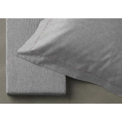 Perch and Parrow Samara Denim Bed Linen Set, 5' King