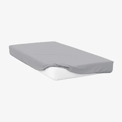 The Range 200 Thread Count Egyptian Cotton Fitted Sheet - BM113 - Platinum / King