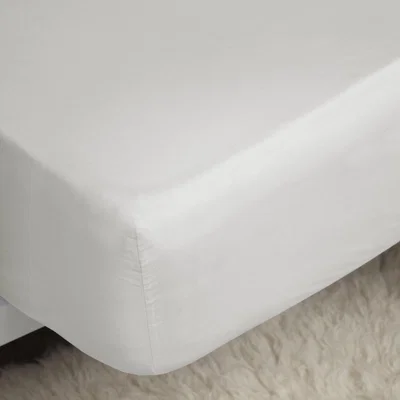 The Range 400 Thread Count Egyptian Cotton Ultra Deep Fitted Sheet - BM136 - Ivory / King