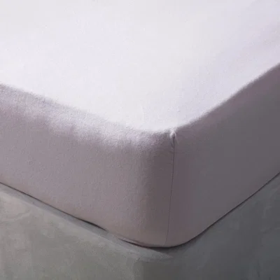 The Range Brushed Cotton Extra Deep Fitted Sheet - BM304 - Heather / King