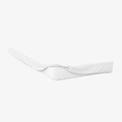 The Range Cotton Sateen 1000 Thread Count Extra Deep Fitted Sheet - BM124 - White / King