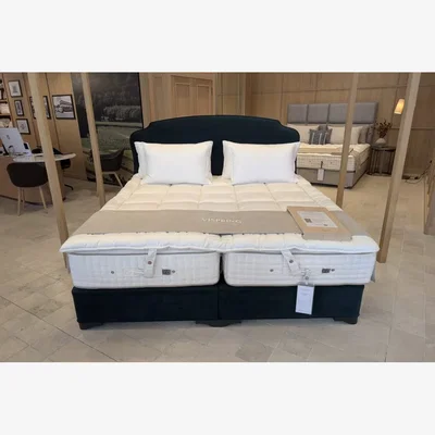 And So To Bed Vispring Magnificence Divan Set - Emperor Size - Ex Display.