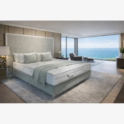 And So To Bed Vispring Magnificence Divan Set - Large Emperor - Ex Display.