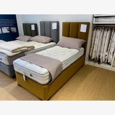 And So To Bed Vispring Herald Superb Divan Set - Single 90 x 190cm - Ex Display.