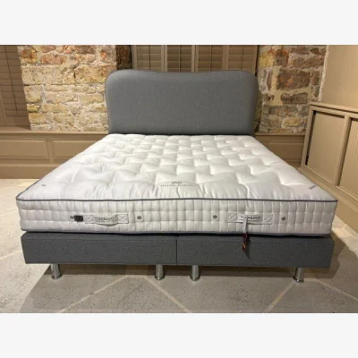 And So To Bed Vispring Herald Superb Divan Set - Superking - Ex-Display.