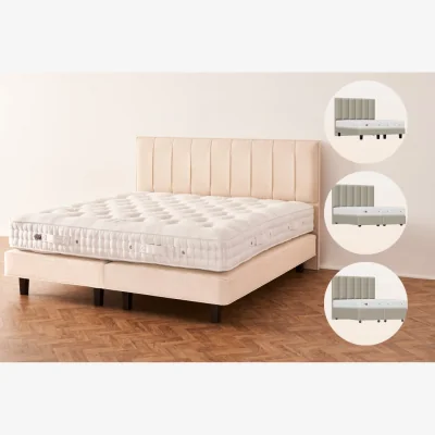 And So To Bed Vispring Wool De Luxe Divan Base Only