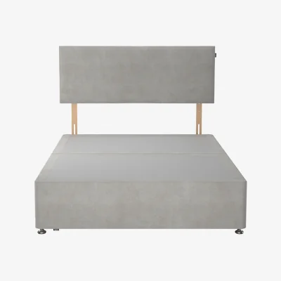 Arighi Bianchi TEMPUR® Buckingham Conti Drawer Divan, King / Light Grey