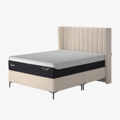 Arighi Bianchi TEMPUR® Suffolk Slim Divan, Double / Natural