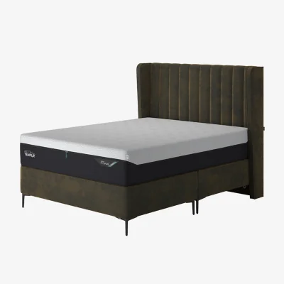 Arighi Bianchi TEMPUR® Suffolk Slim Divan, King / Green