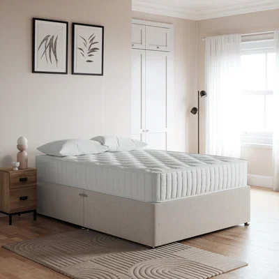 Dunelm Platform Top Divan Base Grey