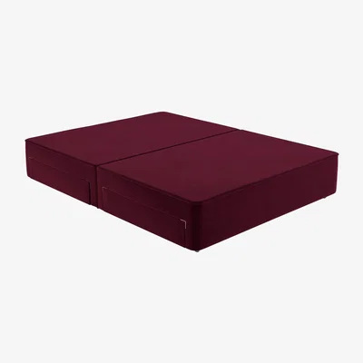 Dreams Flaxby Sprung Divan Base - 5'0 King - Brown