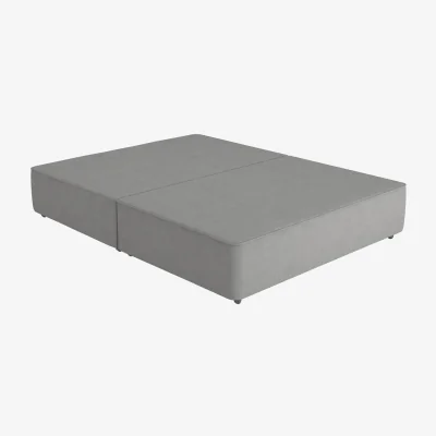 Dreams Flaxby Sprung Divan Base - 6'0 Super King - Silver