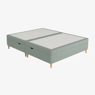 Dreams TheraPur® Shallow Ottoman Divan Bed Base - 6'0 Super king - Green
