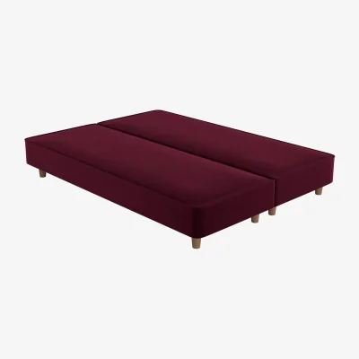 Dreams Flaxby Shallow Divan Bed Base - 6'6 Emperor - Brown