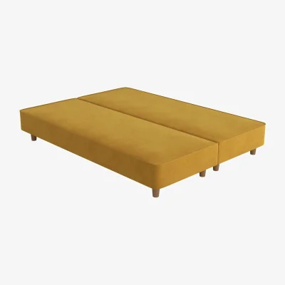 Dreams Flaxby Shallow Divan Bed Base - 4'6 Double - Gold