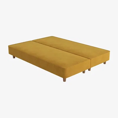 Dreams Flaxby Shallow Divan Bed Base - 6'6 Emperor - Gold