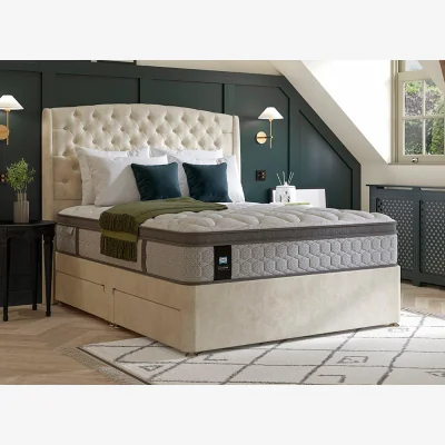 Dreams Sealy Divan Base - 5'0 King - Grey