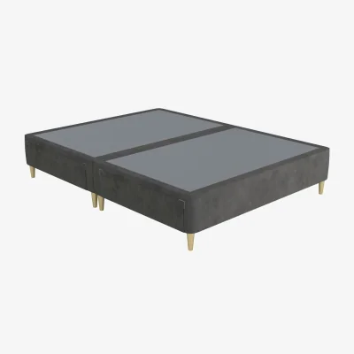 Dreams TheraPurÂ® Shallow Divan Base - 4'0 Small Double - Grey