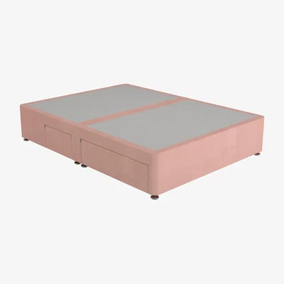 Dreams Dream Team Divan Bed Base - 6'0 Super King - Pink