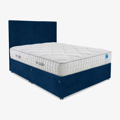 Furniture Village Sleep Story - Memory Luxe Divan Set With 2 Drawer Storage - King Size