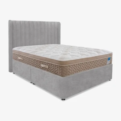 Furniture Village Sleep Story - PlushTech Divan Set - Small Double - Lace Dolphin