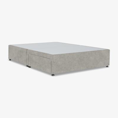 Furniture Village Platform Top Divan Base - Small Double - Daytona Stone